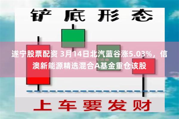 遂宁股票配资 3月14日北汽蓝谷涨5.03%，信澳新能源精选混合A基金重仓该股